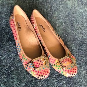 Vaneli Cork Rainbow Flats 8.5 M